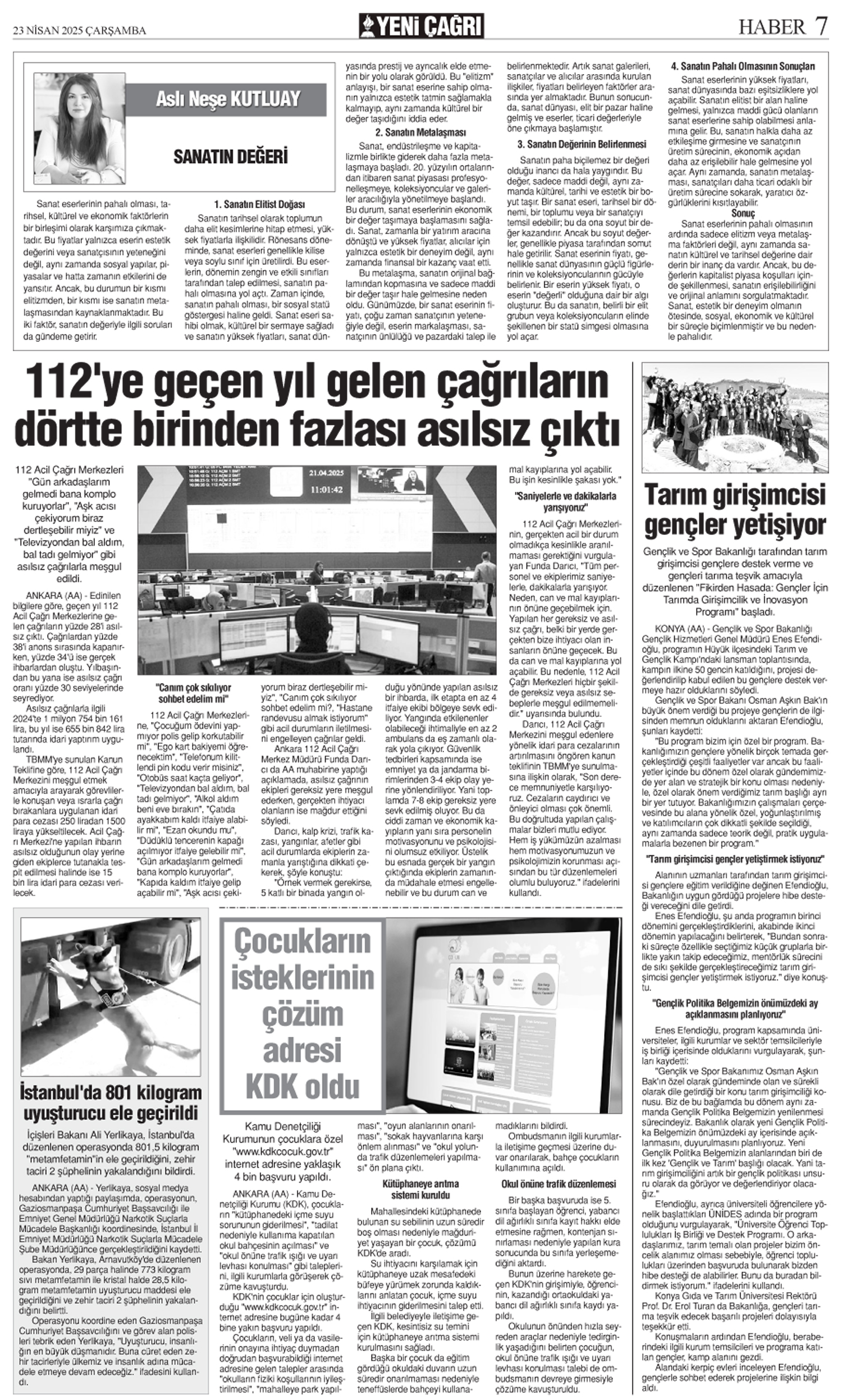 7. sayfayı büyük boyutta görüntülemek için tıklayınız.